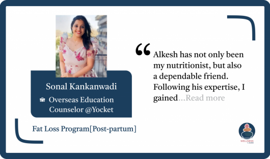 Wellness by Alkesh Testimonial Sonal Kankanwadi